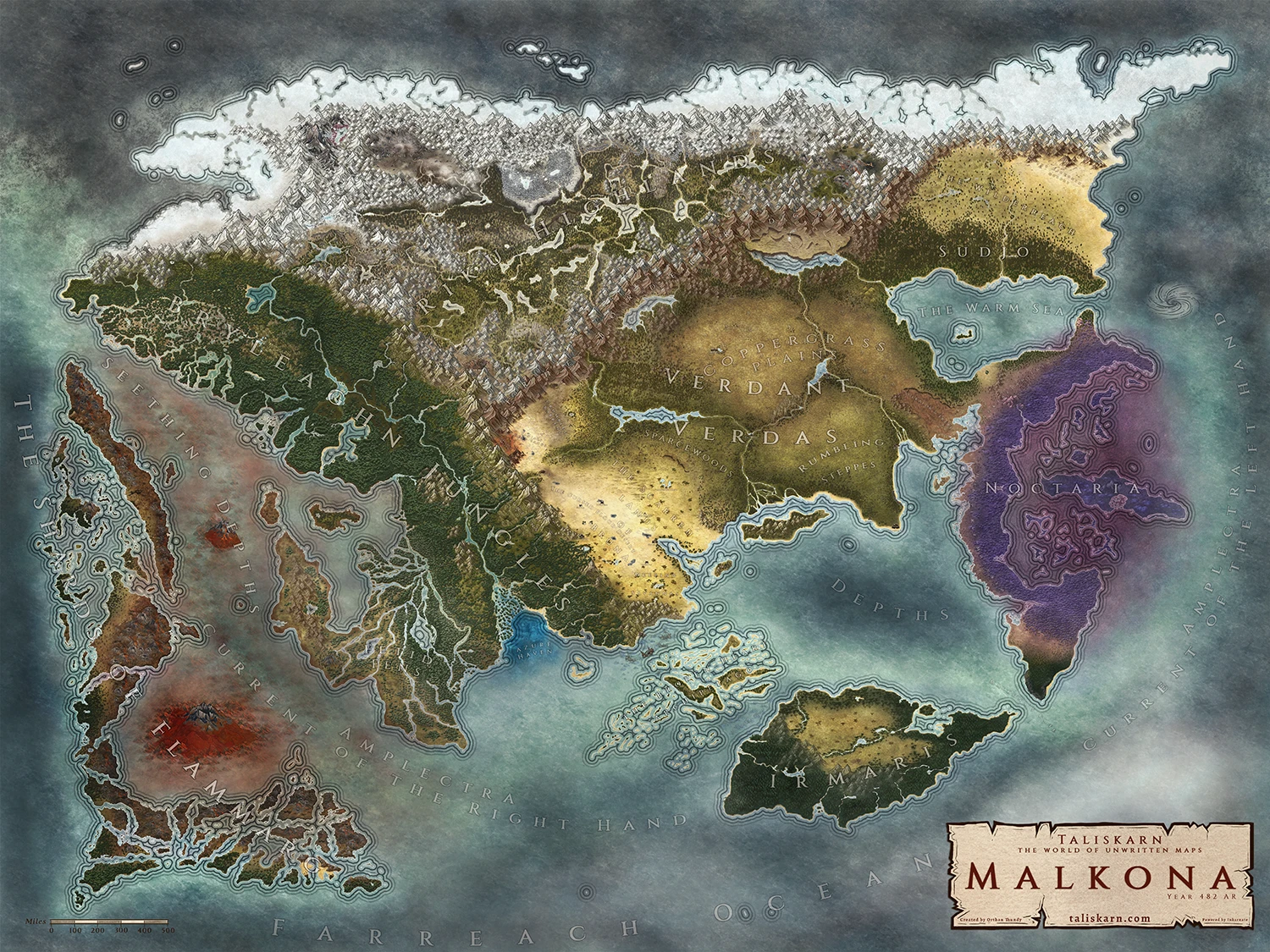 Map of Taliskarn